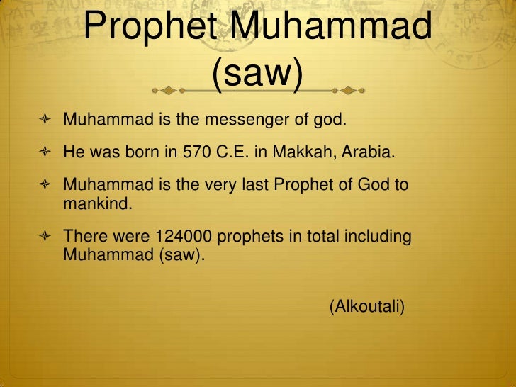 Presentation Islam