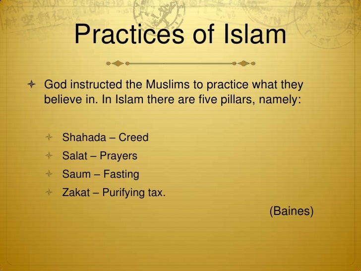 Presentation Islam