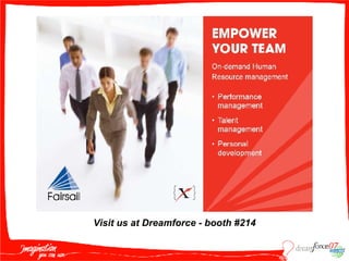 Visit us at Dreamforce - booth #214 