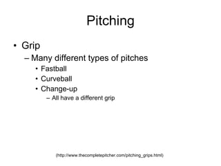 Pitching Grip 