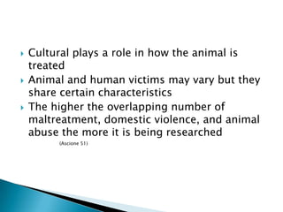 “Even a pet dog knows it is unloved when beaten.” (Gilligan 1996, p.47)A Quote