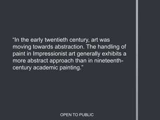Piet Mondrian Came to the United States at the beginning of World War IIBroadway Boogie Woogie, 1923His perception of Jazz
