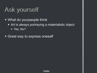 Ask Your SelfYES? NO?Heller