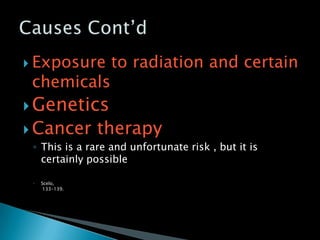 Which cells affected?