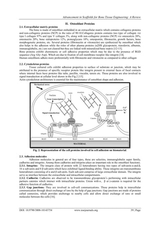 Advancement in Scaffolds for Bone Tissue Engineering: A Review | PDF