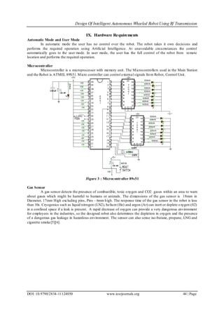 Design Of Intelligent Autonomous Wheeled Robot Using Rf Transmission
DOI: 10.9790/2834-11124050 www.iosrjournals.org 44 | ...