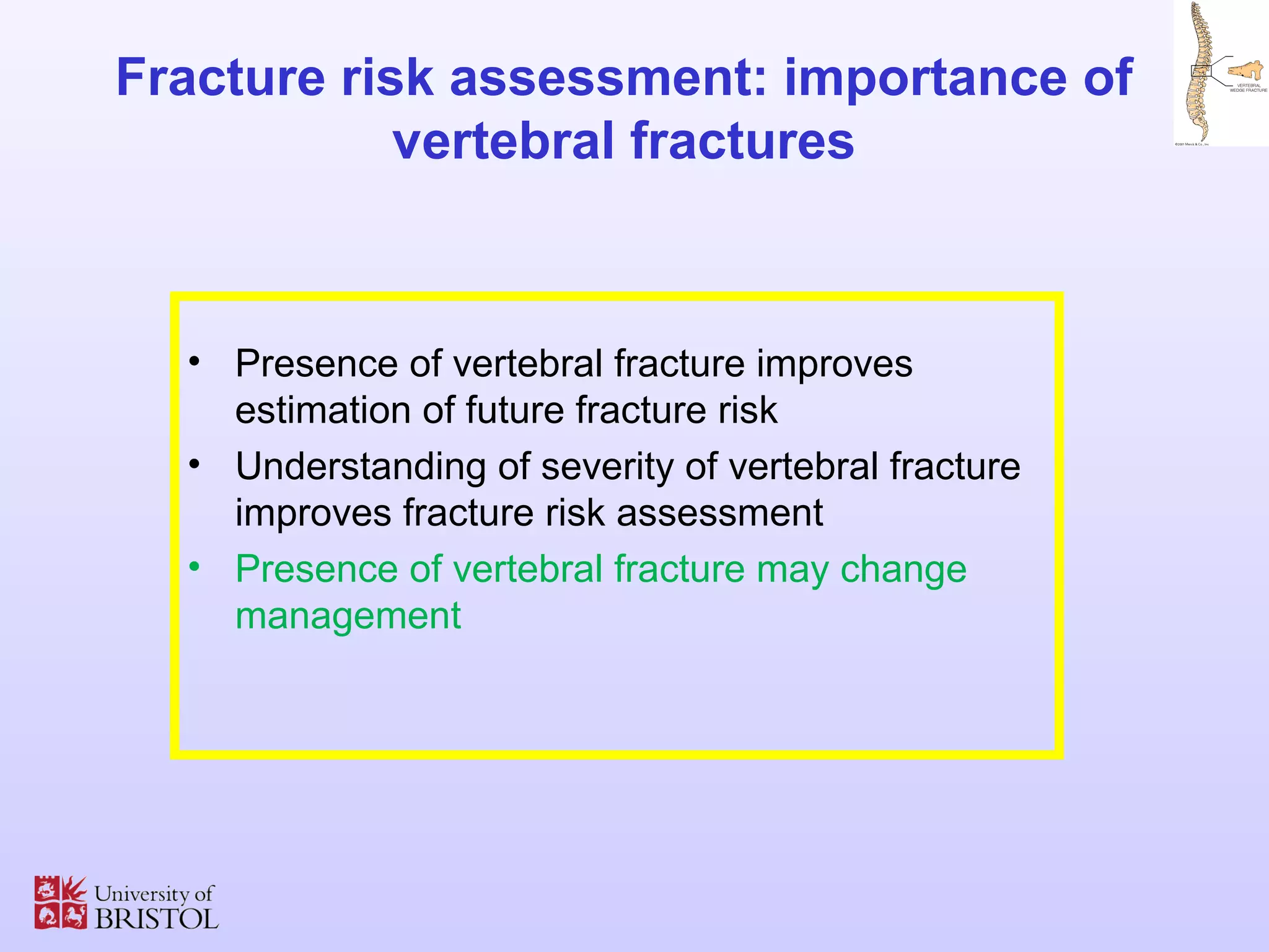 Osteoporosis 2016 | Fracture Risk Assessment: Vertebral fractures: Dr ...