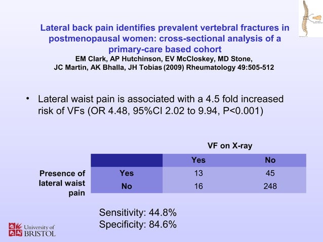 Osteoporosis 2016 | Fracture Risk Assessment: Vertebral fractures: Dr ...