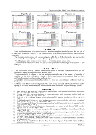 Detection of Gear Fault Using Vibration Analysis | PDF