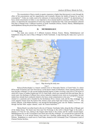 Analysis of Heavy Metals in fish,water and sediment from Bay of Bengal ...