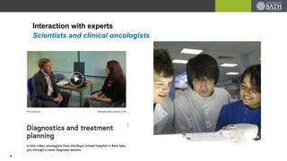 Interaction with experts
Scientists and clinical oncologists
5
 