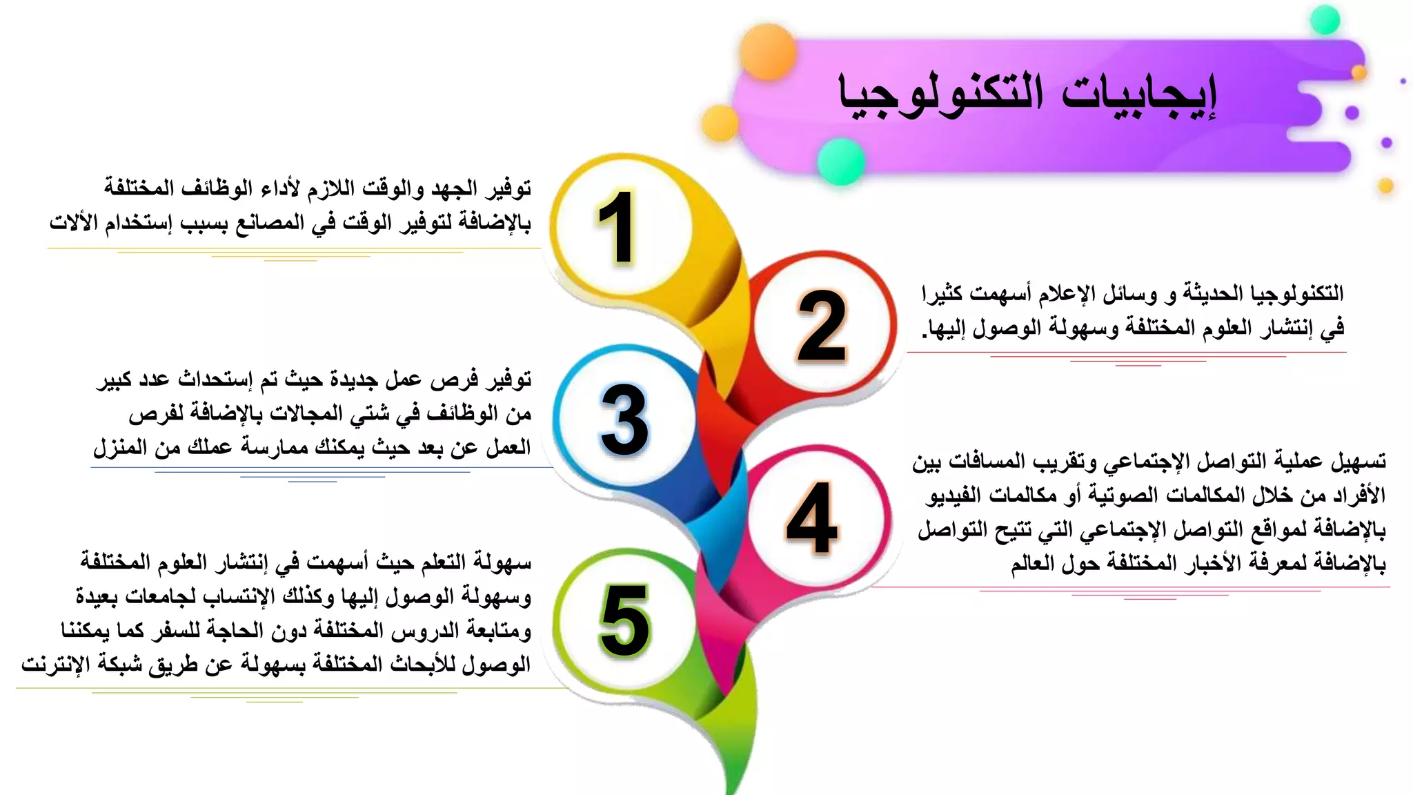 تكنولوجيا المعلومات | PPTX