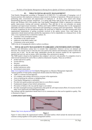 Quality Library The Role of Total Quality Management in Raising Service Quality of ...