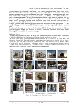 Digital Heritage Documentation Via TLS And Photogrammetry Case Study | PDF