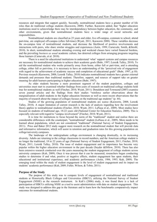 Student Engagement: A Comparative Analysis Of Traditional And ...