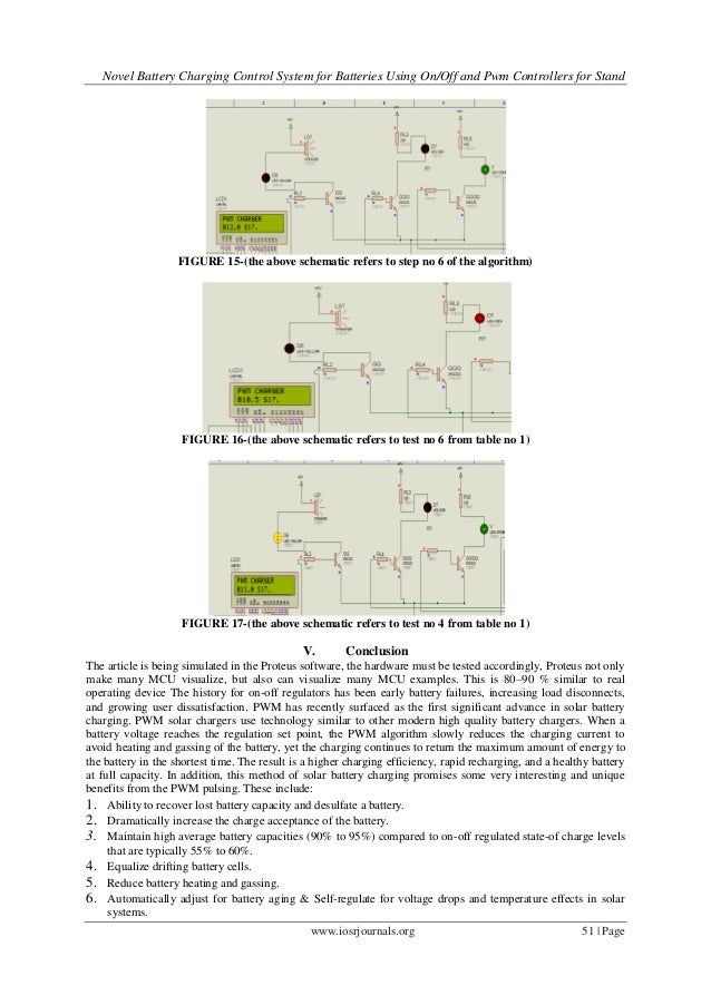 Novel Battery Charging Control System for Batteries Using On/Off and