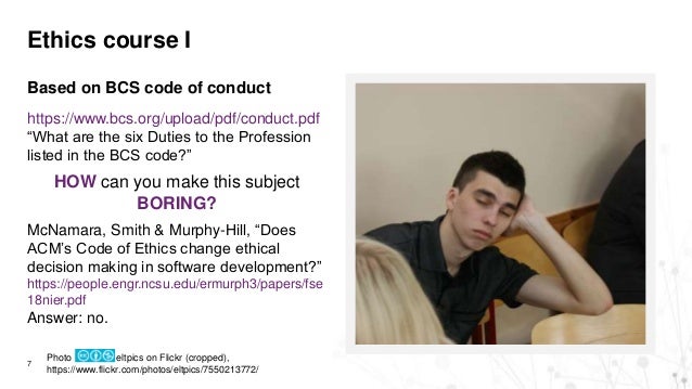 Bcs Code Conduct Pdf