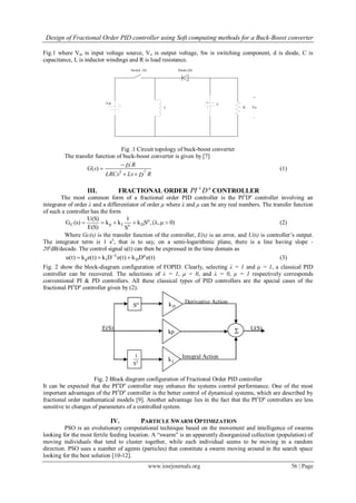 Design of Fractional Order PID controller using Soft computing methods ...