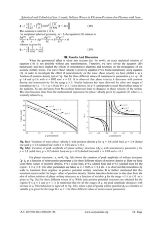 Spherical and Cylindrical Ion Acoustic Solitary Waves in Electron ...