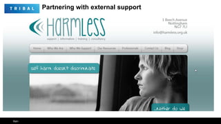 Partnering with external support
Ken
 