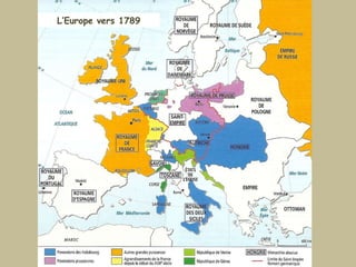 L’Europe vers 1789 