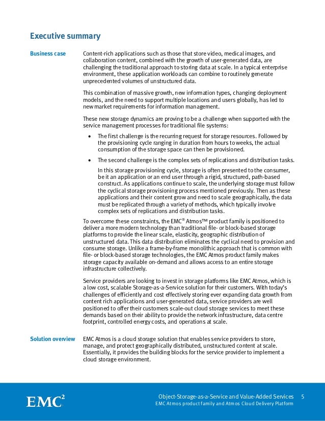 Platform as a service thesis