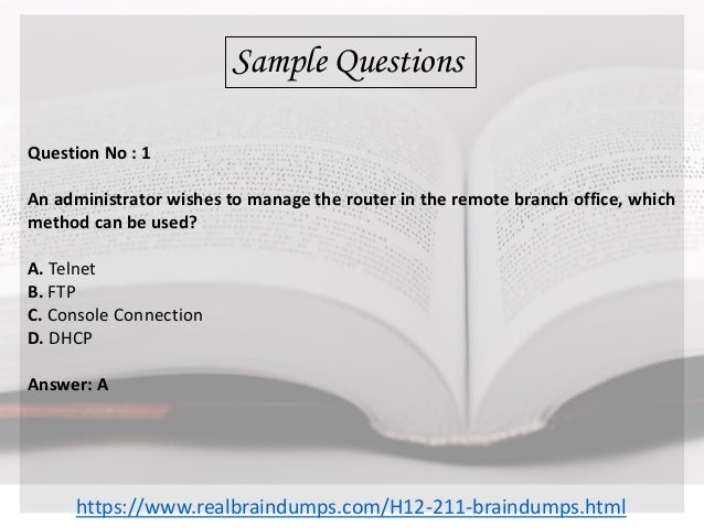 H12-811_V1.0 Examsfragen