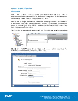 Central Authentication Service (CAS) SSO for EMC Documentum Rest ...