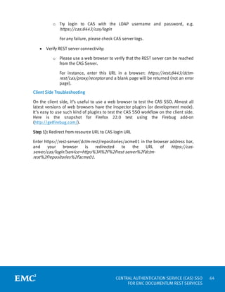 Central Authentication Service (CAS) SSO for EMC Documentum Rest ...