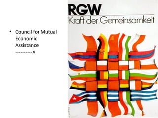 • Council for Mutual
Economic
Assistance
---------->
 