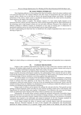 Process Design Optimization for Welding of the Head Hardened R350 Ht ...