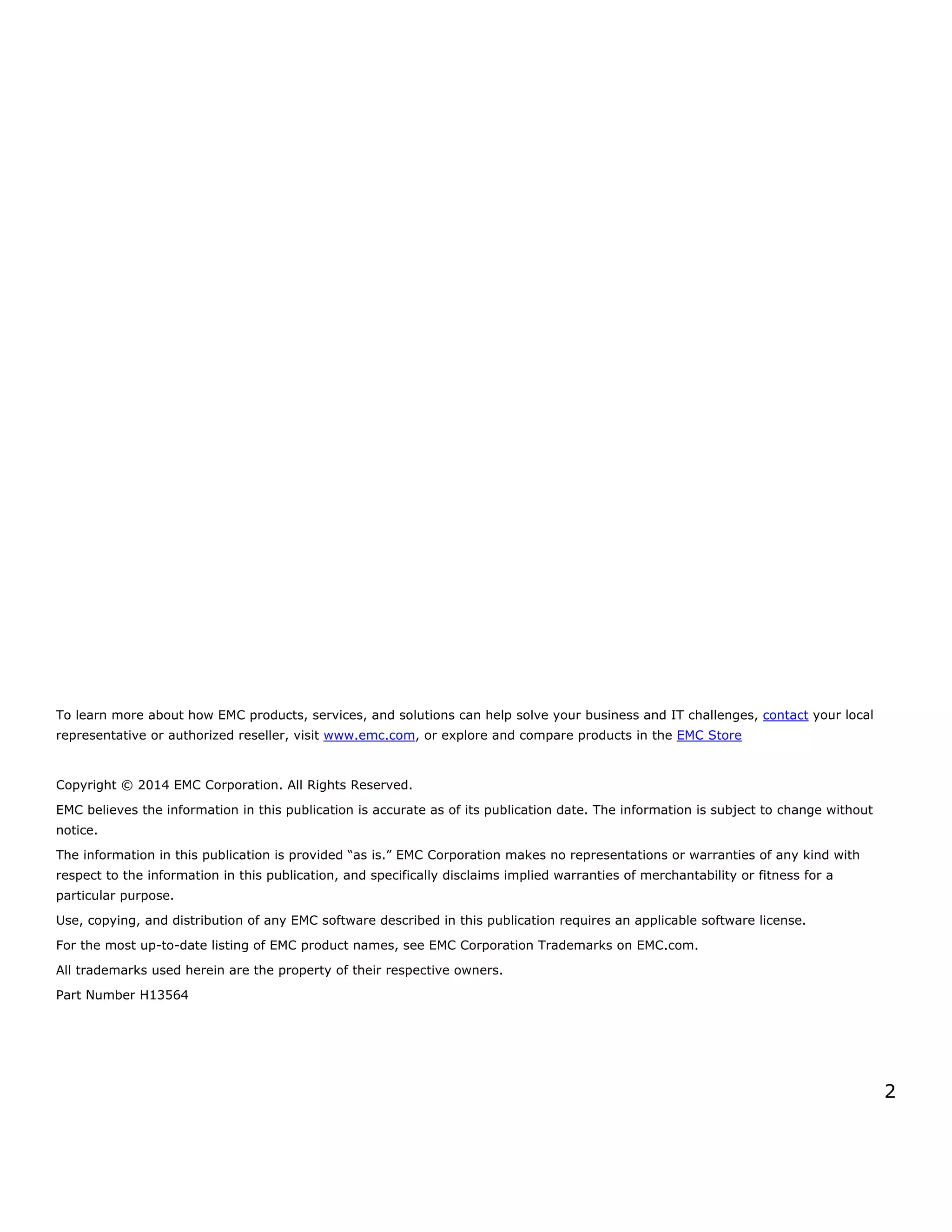 EMC Isilon Multitenancy for Hadoop Big Data Analytics | PDF