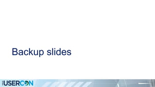 Backup slides
 