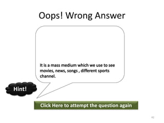 Oops! Wrong Answer
Click Here to attempt the question again
Hint!
42
 
