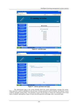 Intelligent learning management system starters | PDF