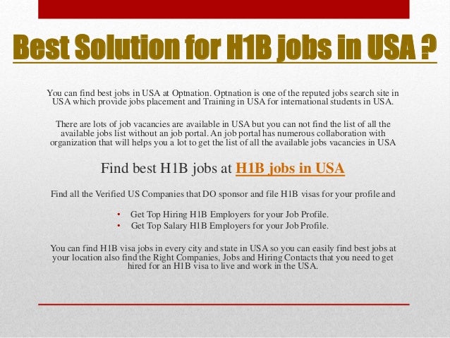 job portals in usa
