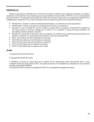 PLC: Control industrial distribuido GRAFCET