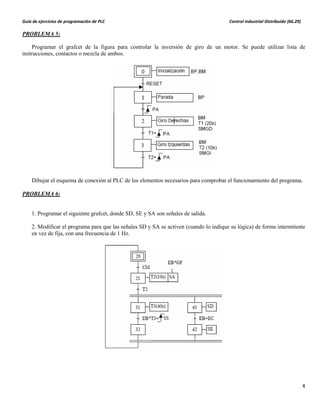 PLC: Control industrial distribuido GRAFCET
