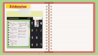 Evidencias
 
