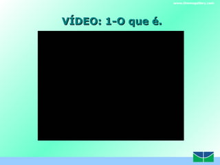 VÍDEO: 1-O que é.   www.themegallery.com 
