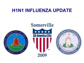 H1N1 INFLUENZA UPDATE 