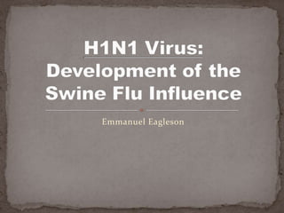 Emmanuel Eagleson H1N1 Virus:  Development of the Swine Flu Influence 
