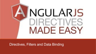 Single page applications with AngularJS | PPTX