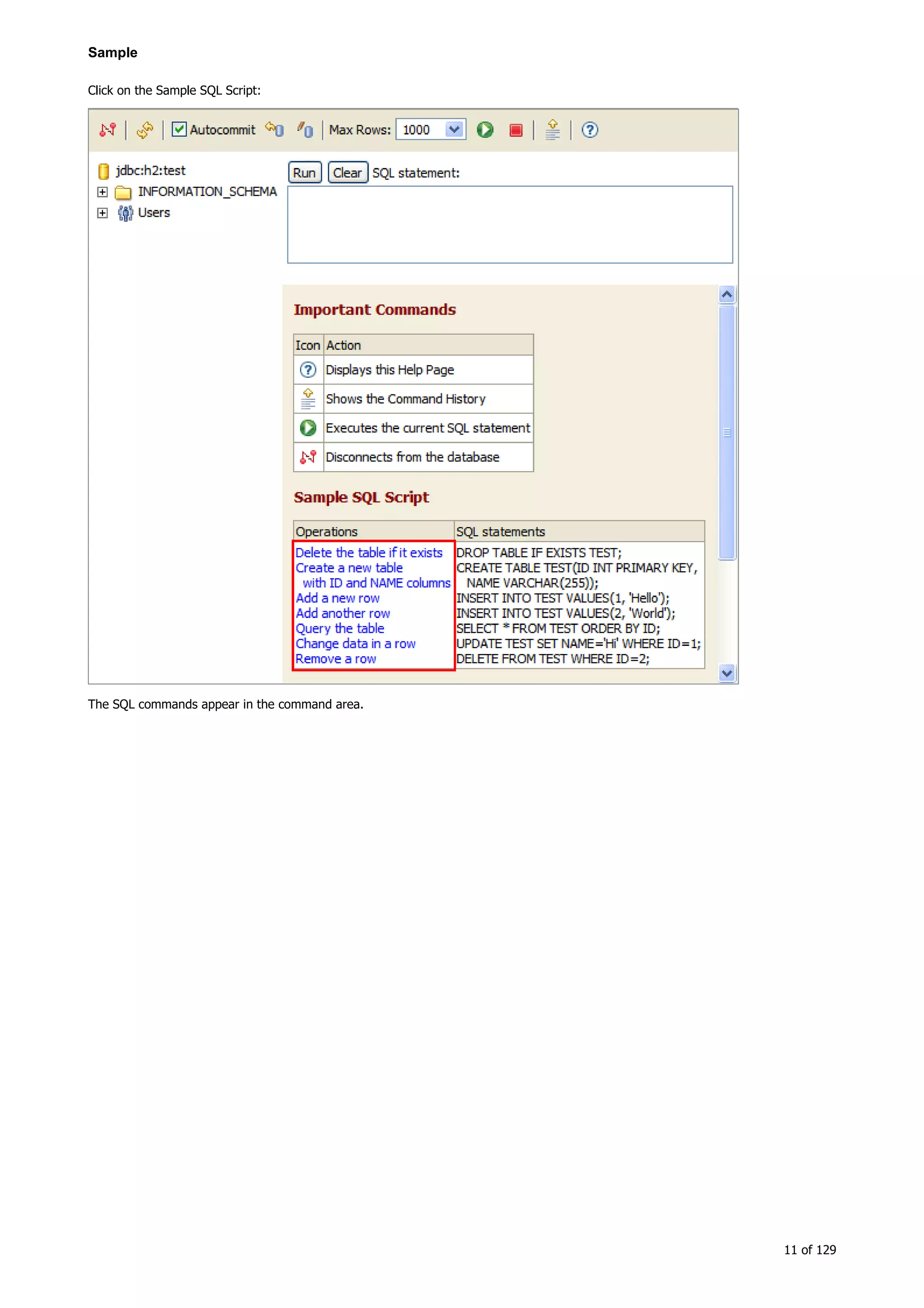 H2 Database New generation embeded database