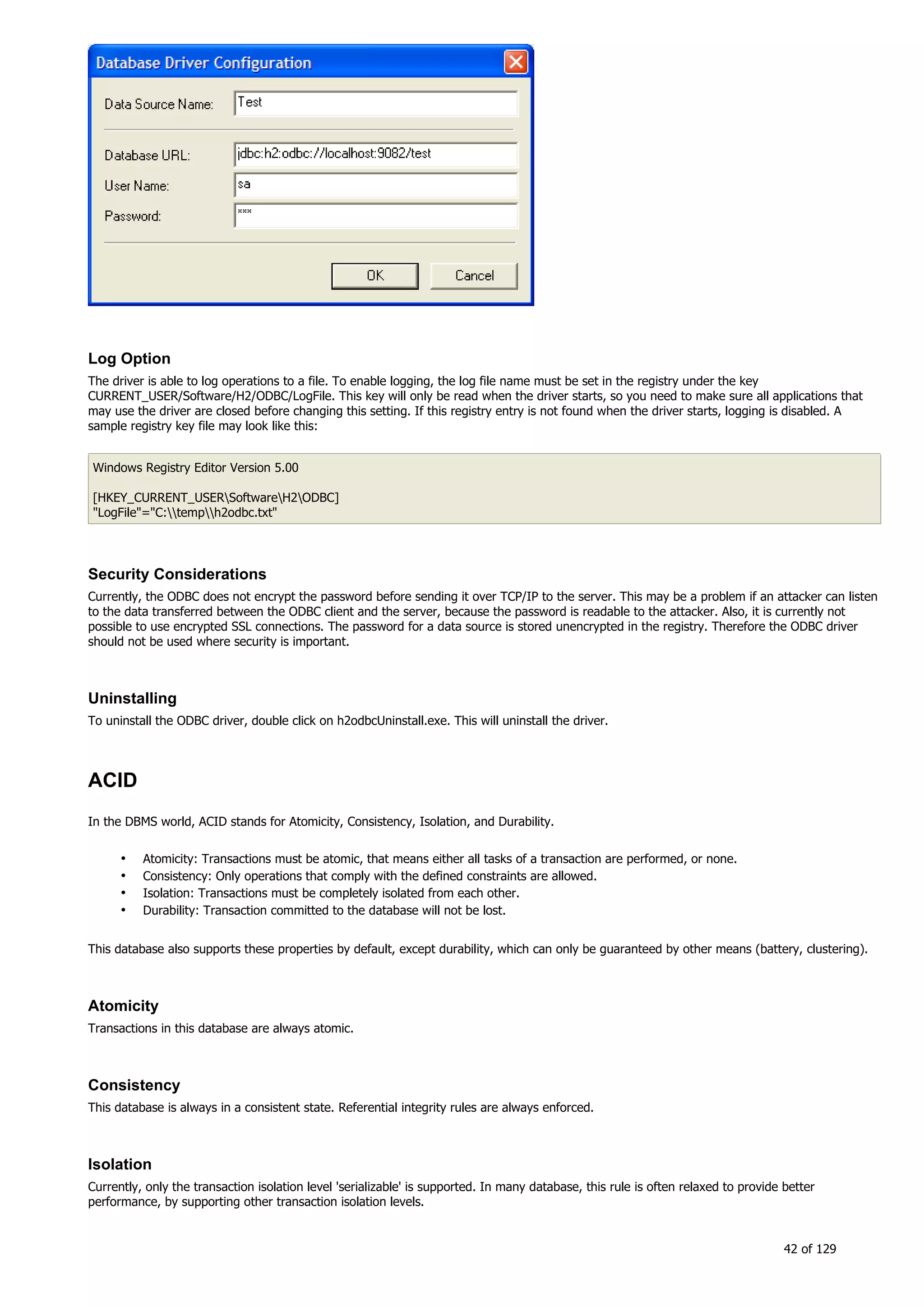 H2 Database New generation embeded database