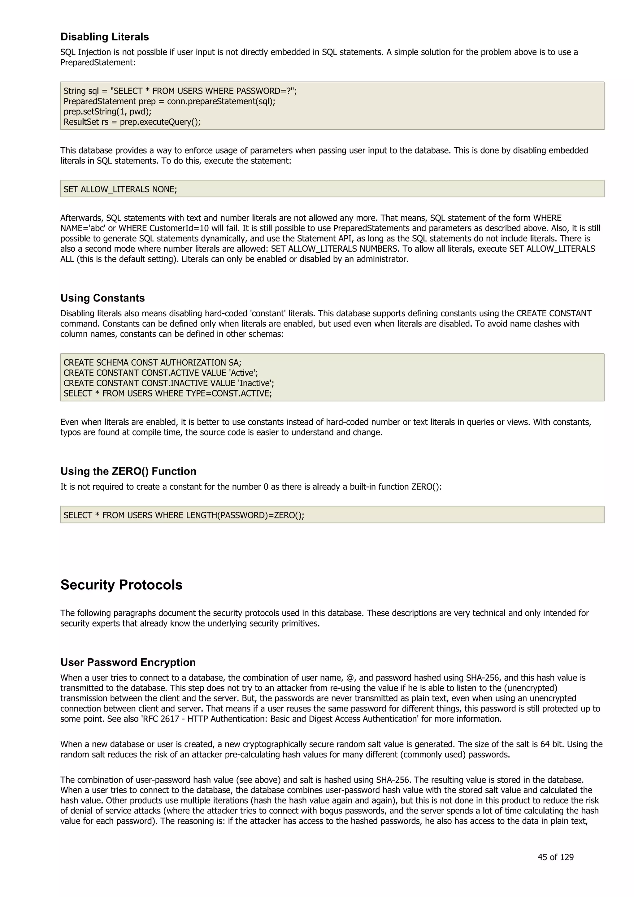 H2 Database New generation embeded database