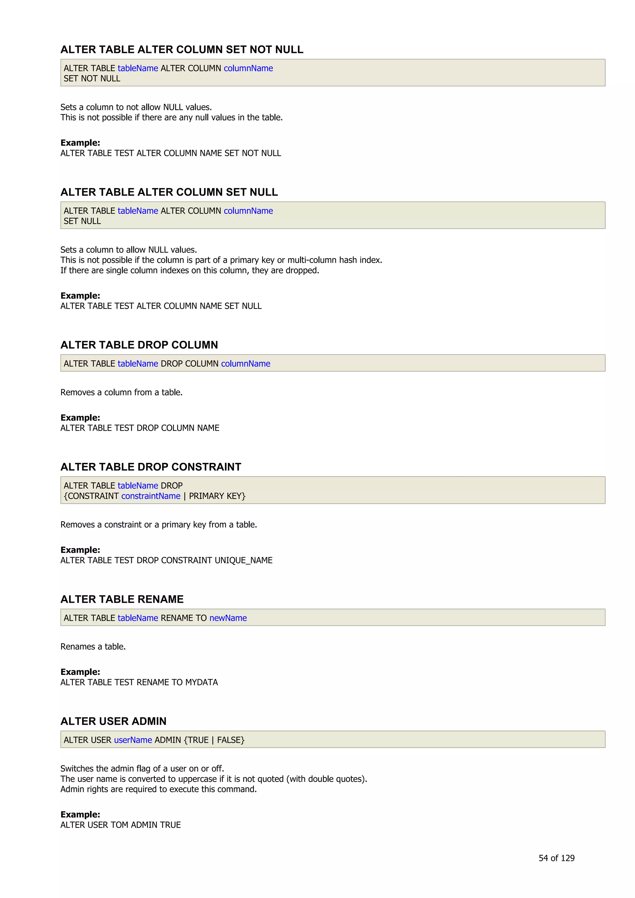 H2 Database New generation embeded database