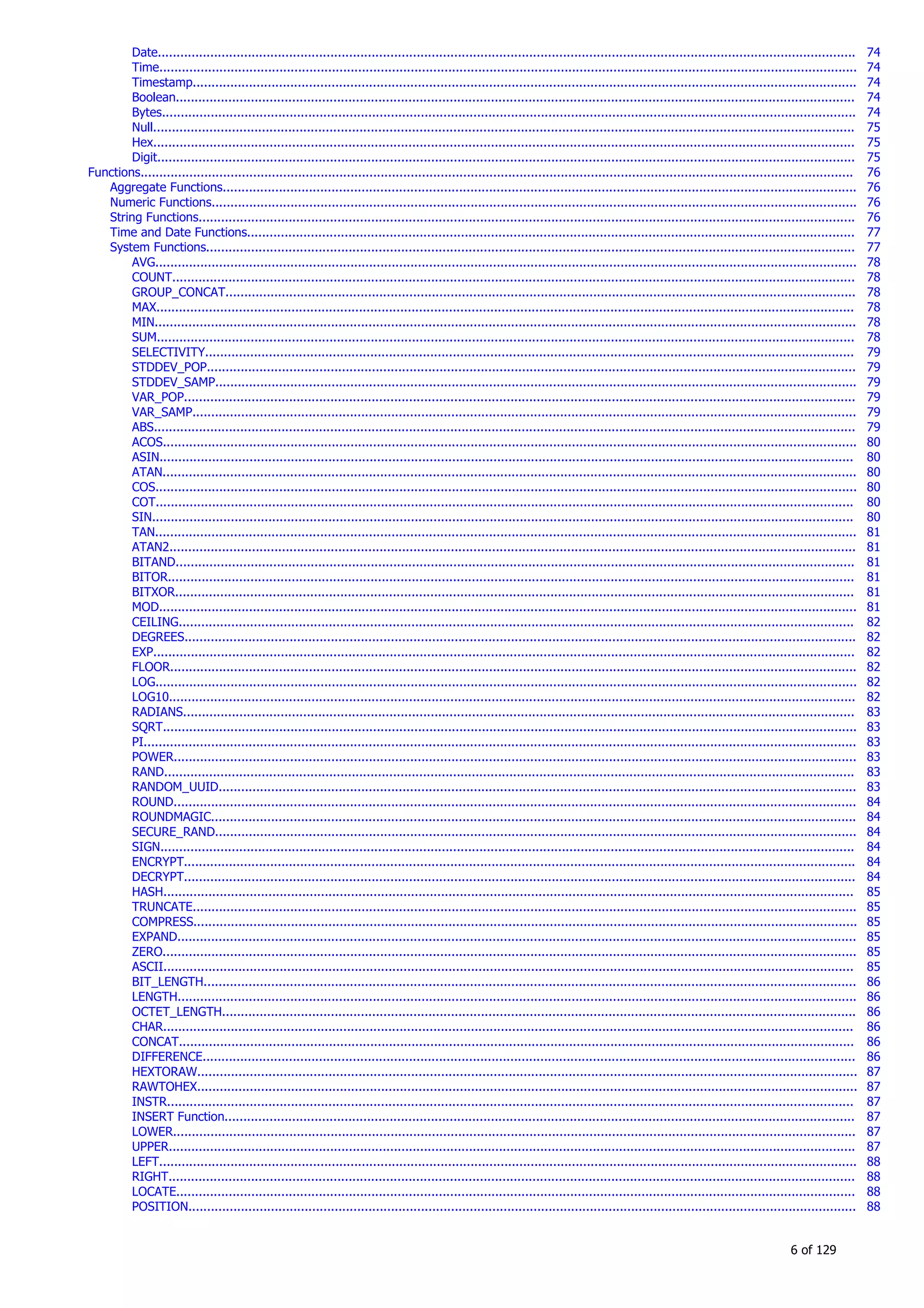H2 Database New generation embeded database
