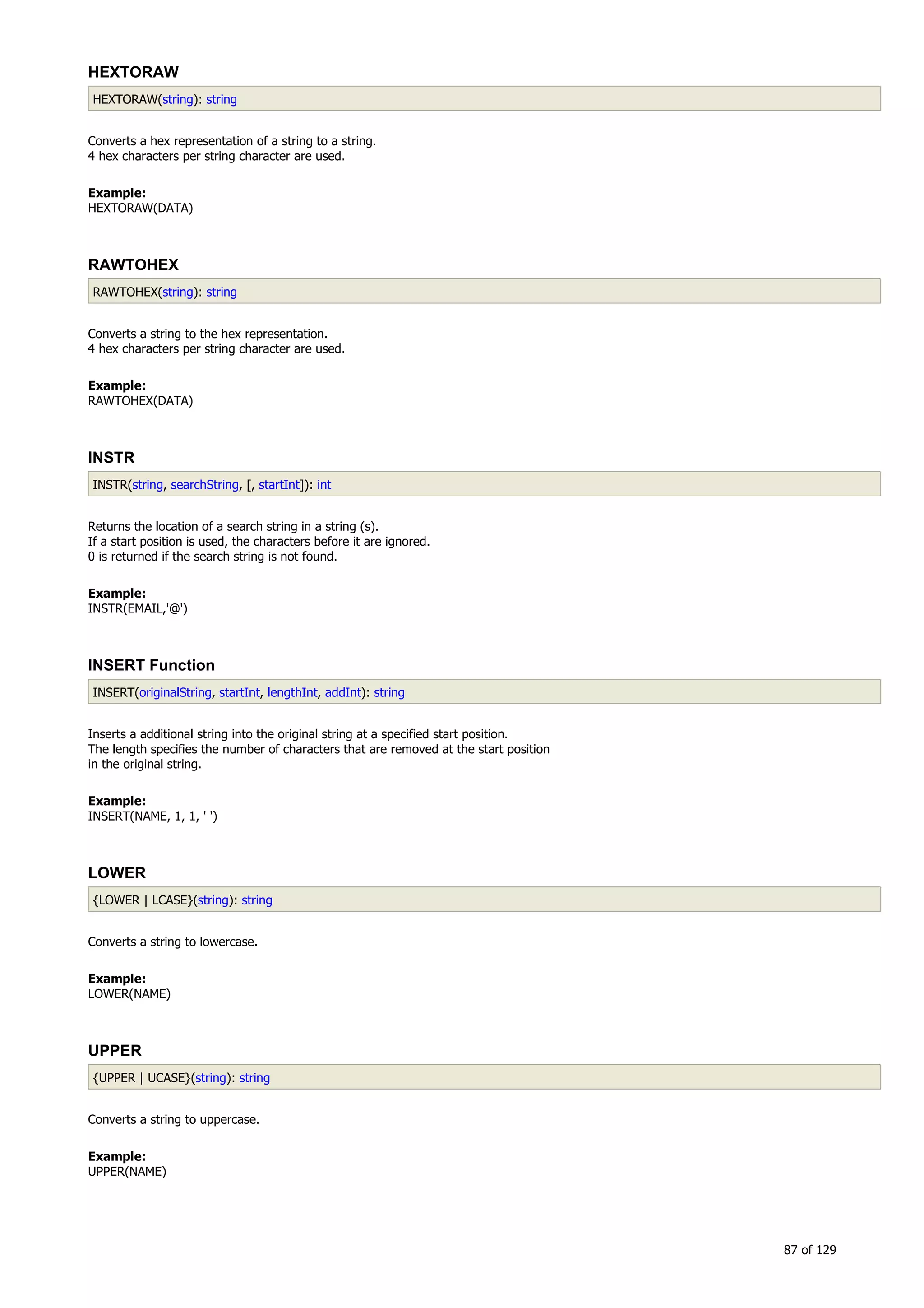 H2 Database New generation embeded database