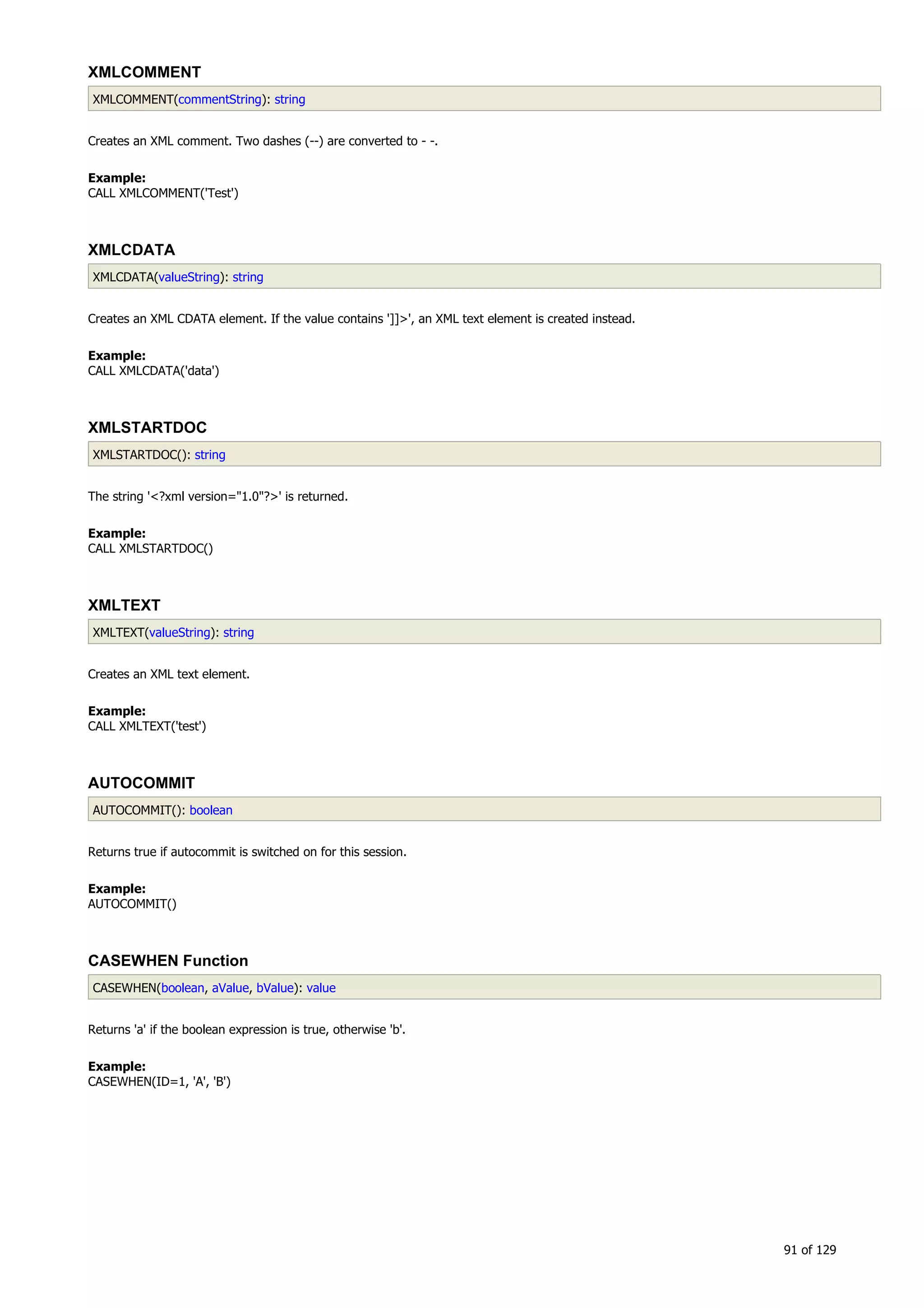 H2 Database New generation embeded database